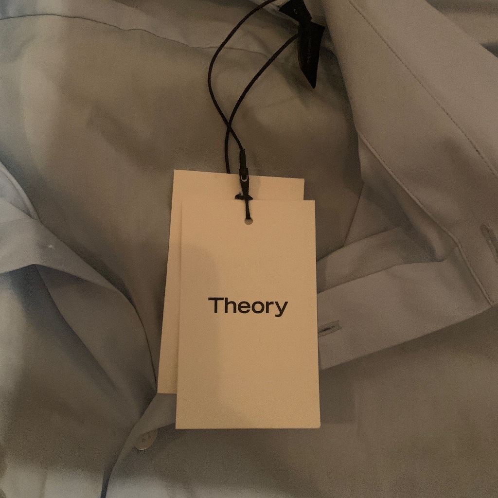 Theory Poles Wealth Button Down